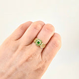 Anillo Cinturón Mallado 2.3gr / T7 1/4 / Oro Amarillo 18K *