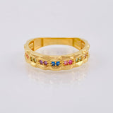Anillo Linea Imperial 2.7gr / T7 / Oro Amarillo 18K *