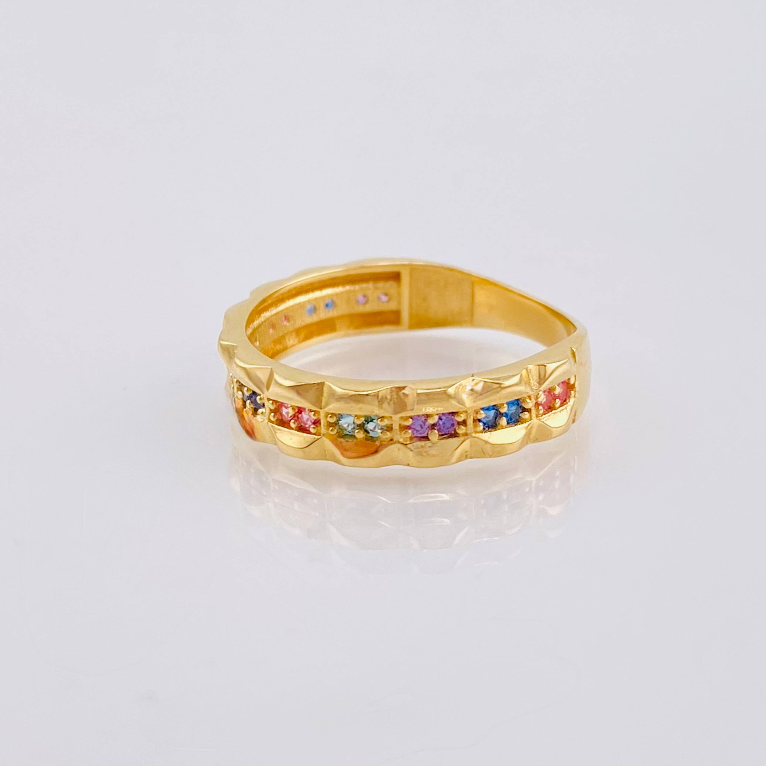 Anillo Linea Imperial 2.7gr / T7 / Oro Amarillo 18K *