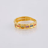 Anillo Linea Imperial 2.7gr / T7 / Oro Amarillo 18K *