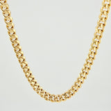 Cadena Cubana 13.25gr / 62.5cm / 6.1mm Oro Amarillo +1 18K (Oferta) *
