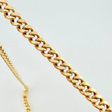 Cadena Cubana 13.25gr / 62.5cm / 6.1mm Oro Amarillo +1 18K (Oferta) *