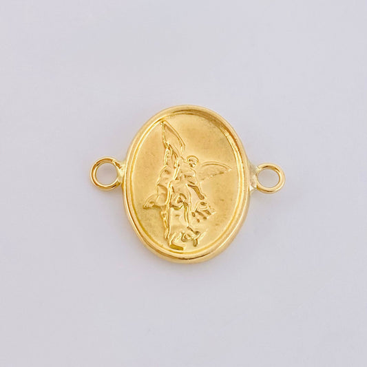 Herraje San Miguel Arcangel 0.95gr / 1.5cm-Oro Amarillo 18K