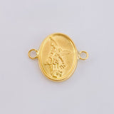 Herraje San Miguel Arcangel 0.95gr / 1.5cm / Oro Amarillo 18K *