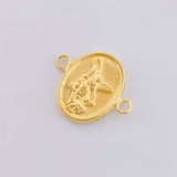 Herraje San Miguel Arcangel 0.95gr / 1.5cm-Oro Amarillo 18K