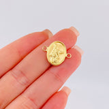 Herraje San Miguel Arcangel 0.95gr / 1.5cm-Oro Amarillo 18K