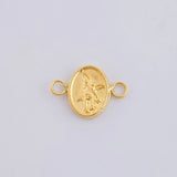 Herraje San Miguel Arcangel 0.2gr / 0.9cm / Oro Amarillo 18K *