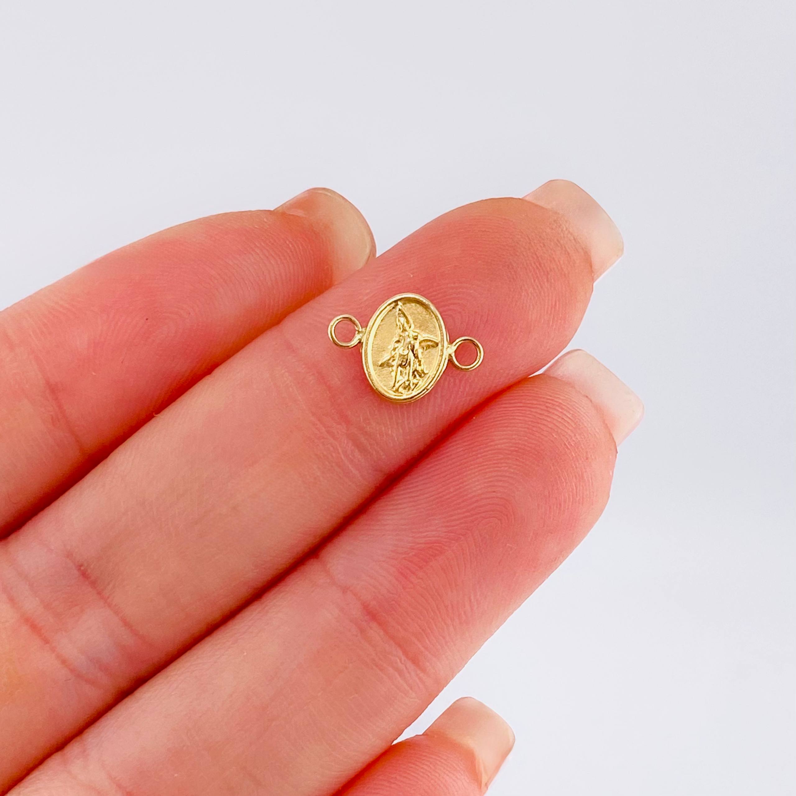 Herraje San Miguel Arcangel 0.2gr / 0.9cm / Oro Amarillo 18K *