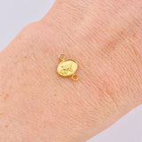 Herraje San Miguel 0.5gr / 1.2cm / Oro Amarillo 18K