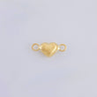 Herraje Corazón 0.15gr / 1.1cm / Troquelado Oro Amarillo