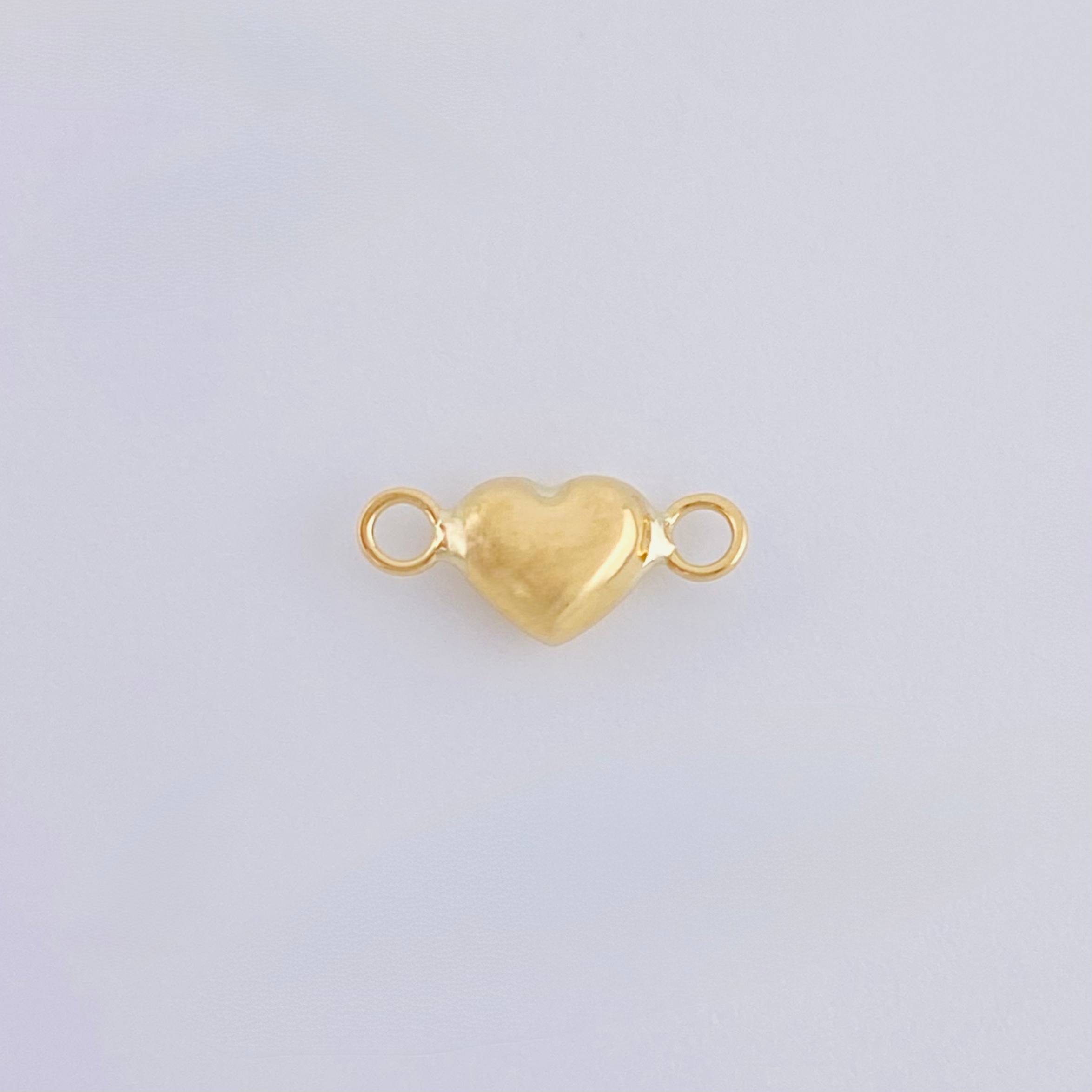 Herraje Corazon 0.15gr / 1cm / Oro Amarillo 18K *