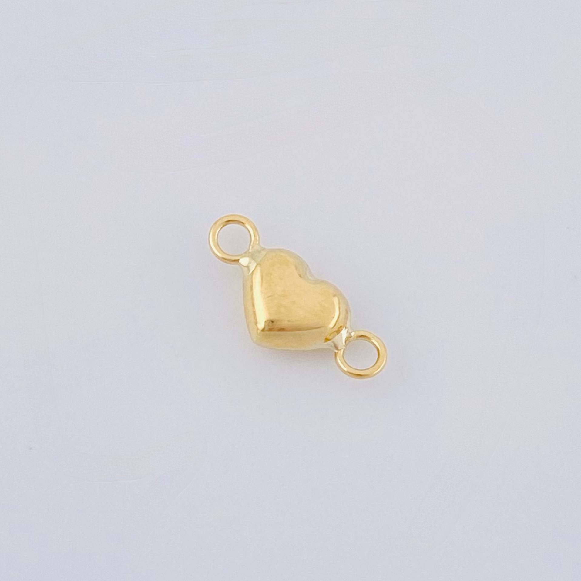 Herraje Corazon 0.15gr / 1cm / Oro Amarillo 18K *