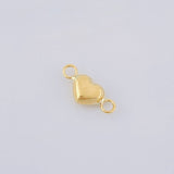 Herraje Corazon 0.15gr / 1cm / Oro Amarillo 18K *