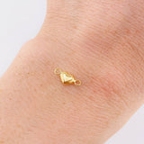 Herraje Corazon 0.15gr / 1cm / Oro Amarillo 18K *