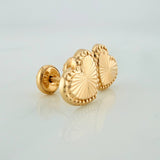 Topos Corazón 1.1gr / 9.7mm Oro Amarillo 18K %