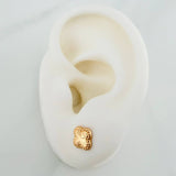Topos Trebol 0.9gr / 6.8mm Oro Amarillo 18K %