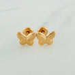 Topos Mariposa 1.05gr / 9.9mm Oro Amarillo 18K %