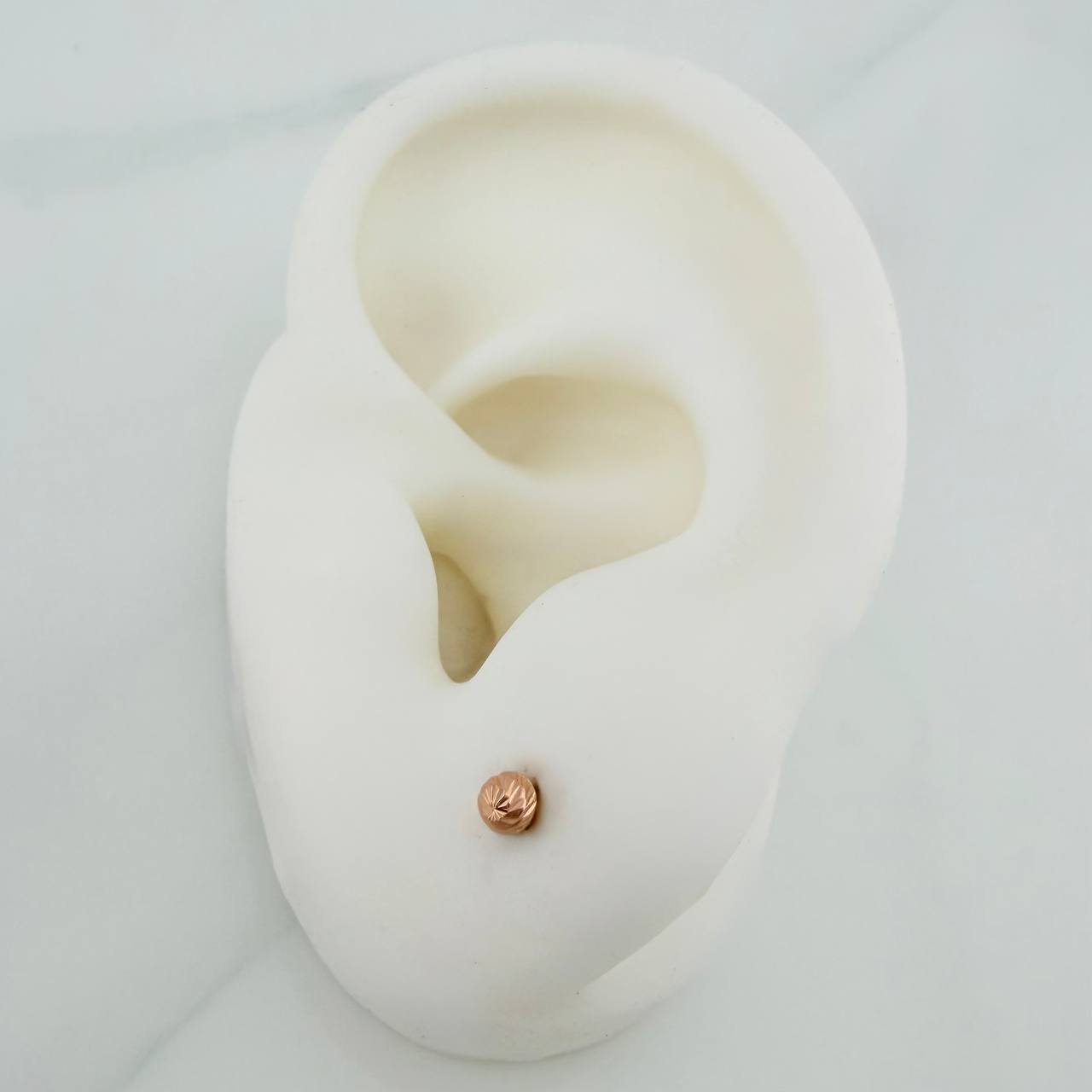 Topos Bola 0.55gr / 3mm Oro Rosa 18K %