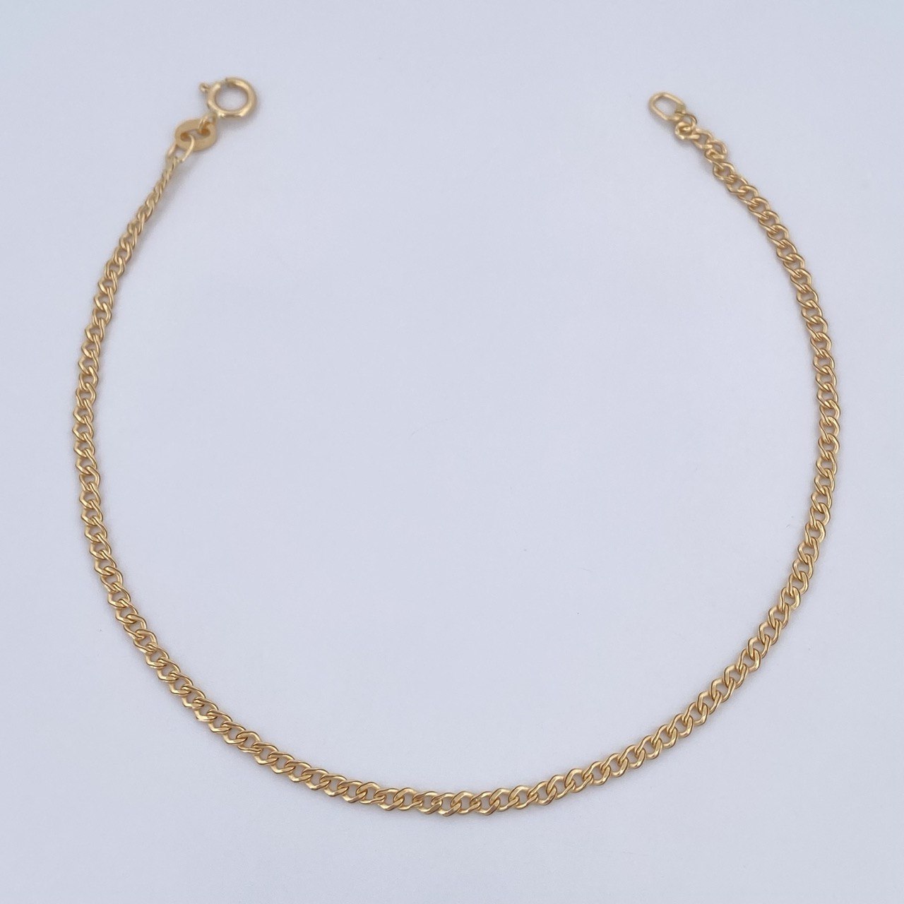 Pulso Cubano 0.75gr / 19cm / Oro Amarillo +1 18K &