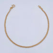 Pulso Cubano 0.75gr / 18.6cm / Oro Amarillo +1 18K &
