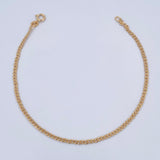 Pulso Cubano 0.75gr / 19cm / Oro Amarillo +1 18K &