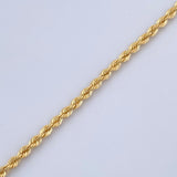Pulso Lazo 1.75gr / 19cm / Oro Amarillo +3 18K &