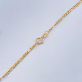 Cadena Figaro 1.95gr / 60.3cm / Oro Amarillo +1 18K &
