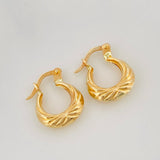Candongas Mirilla 1.15 g / 1.5 cm Oro Amarillo 18K