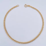 Pulso Cubano 1gr / 19.4cm / Oro Amarillo +1 18K &