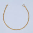 Pulso Cubano 0.95gr / 19cm / Oro Amarillo +1 18K &
