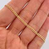 Pulso Cubano 1gr / 19.4cm / Oro Amarillo +1 18K &