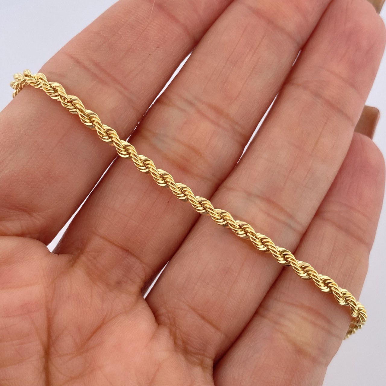 Pulso Lazo 1.75gr / 19cm / Oro Amarillo +3 18K &