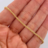 Pulso Lazo 1.25gr / 19.5cm / Oro Amarillo +3 18K &