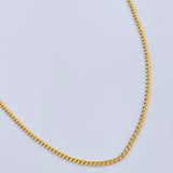 Cadena Cubana 1.8gr / 60.5cm / Oro Amarillo +1 18K &