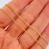 Cadena Cubana 1.75gr / 60.8cm / Oro Amarillo +1 18K &