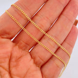 Cadena Cubana 1.35gr / 50cm / Oro Amarillo +1 18K &