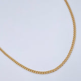 Cadena Cubana 1.3gr / 50cm / Oro Amarillo +1 18K &