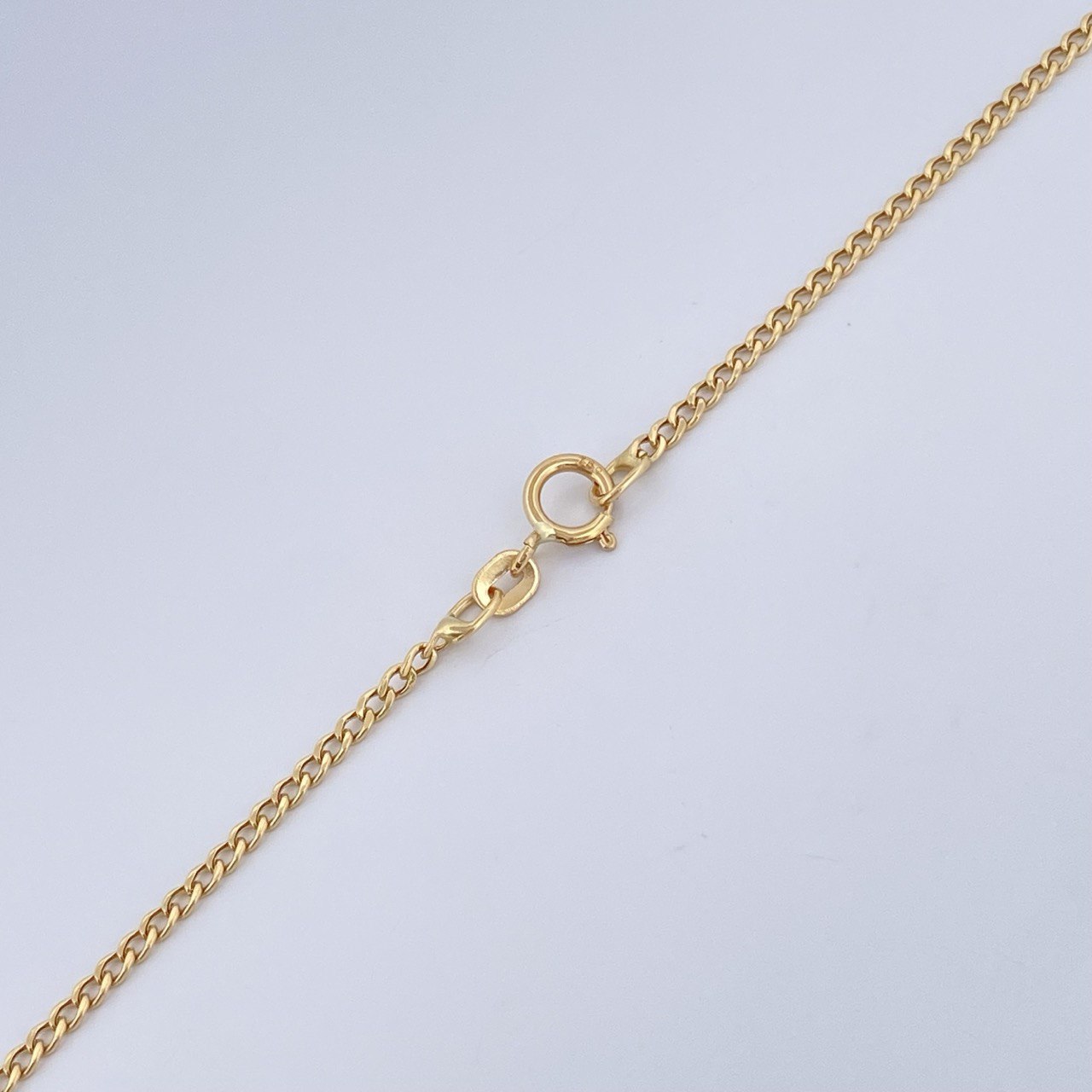 Cadena Cubana 1.3gr / 50cm / Oro Amarillo +1 18K &