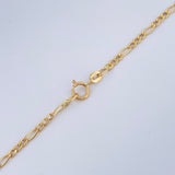 Cadena Figaro 1.5gr / 50cm / Oro Amarillo +1 18K &
