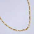 Cadena Figaro 1.4gr / 45.2cm / Oro Amarillo +1 18K &