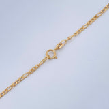 Cadena Figaro 1.4gr / 45.2cm / Oro Amarillo +1 18K &