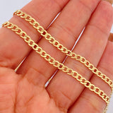 Cadena Cubana 4.75gr / 60cm / Oro Amarillo +1 18K &
