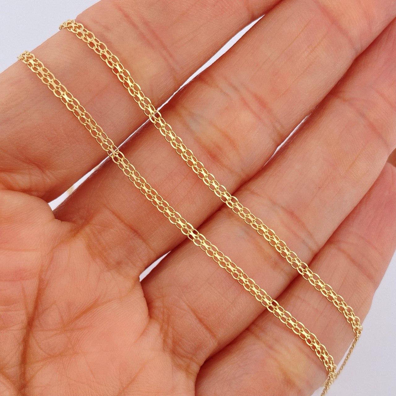 Cadena China 2gr / 45.5cm / Oro Amarillo +1 18K &