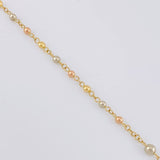 Rosario Rosario Virgen De La Milagrosa Lisa 6 g / 52 cm / 3mm-4mm mm Tres Oros 18K