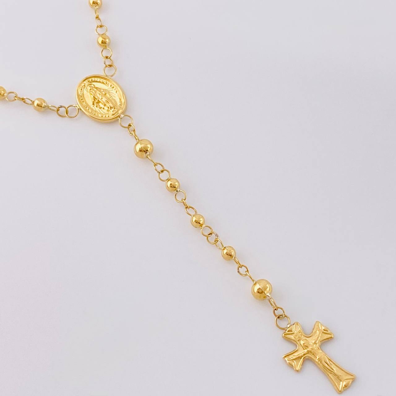 Rosario Virgen De La Milagrosa 6.75 g / 53.5 cm / 3mm/4mm mm Oro Amarillo 18K