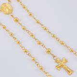 Rosario Virgen De La Milagrosa 6.75 g / 53.5 cm / 3mm/4mm mm Oro Amarillo 18K