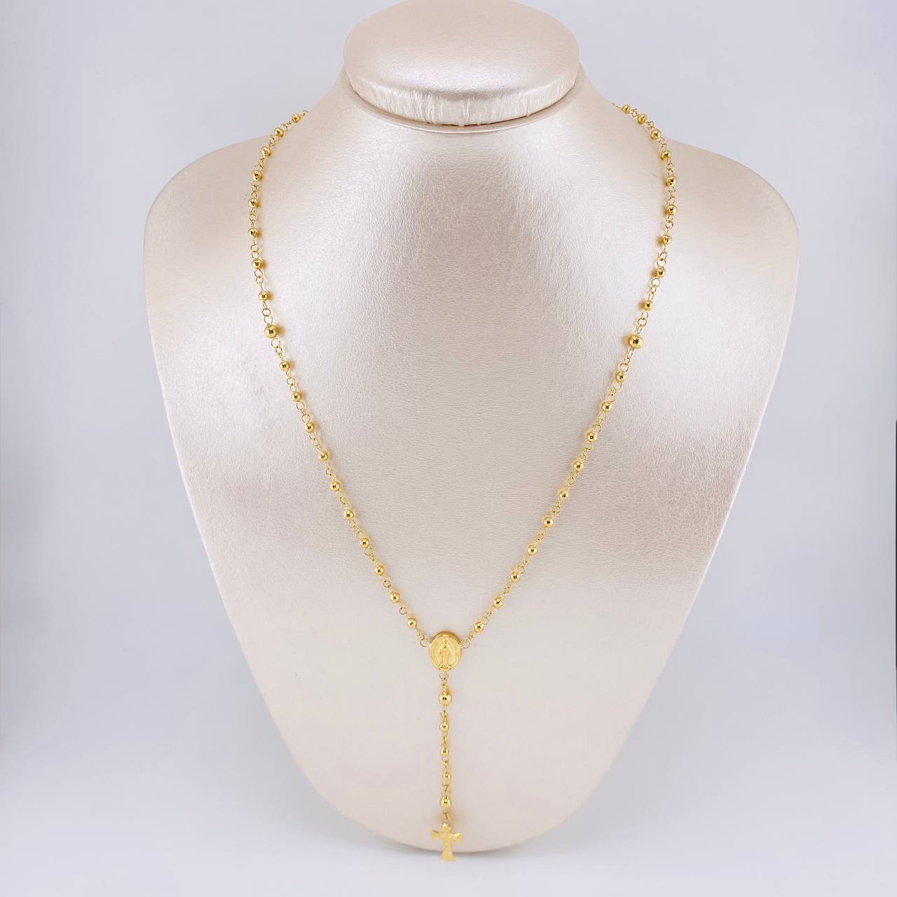 Rosario Virgen De La Milagrosa 6.75 g / 53.5 cm / 3mm/4mm mm Oro Amarillo 18K