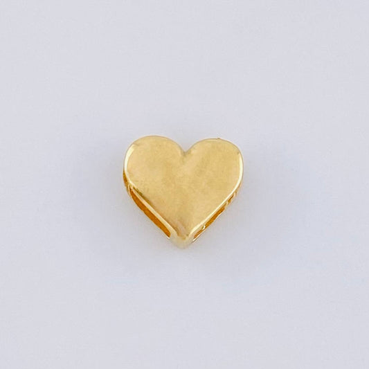 Herraje Corazón 0.55 g / 0.7 cm Oro Amarillo 18K