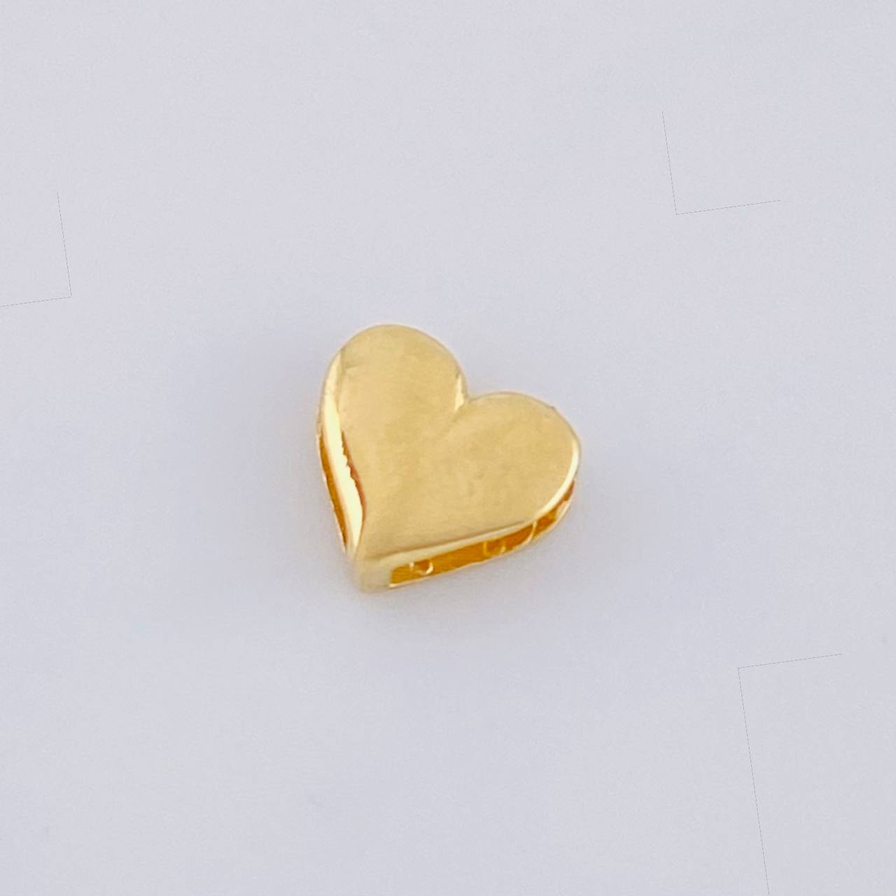 Herraje Corazón 0.5 g / 0.7 cm Oro Amarillo 18K
