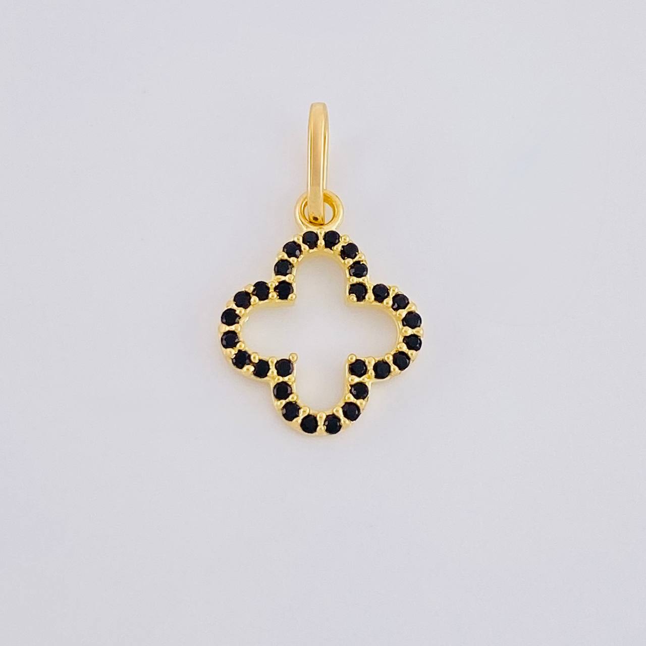 Dije Silueta Trebol 0.7 g / 1.9 cm Oro Amarillo 18K